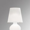 Fontana lamp white base_shade_fontana arte_gineico lighting