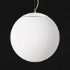 Stilo_ white ball shaped light_krea design_gineico lighting