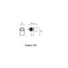 Gineico Lighting - Fabbian Tech - 2020 - Deeply - LM1 - dims