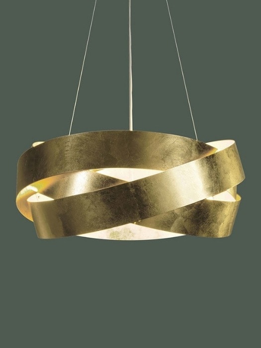 pura pendant light gold - marchetti - gineico lighting